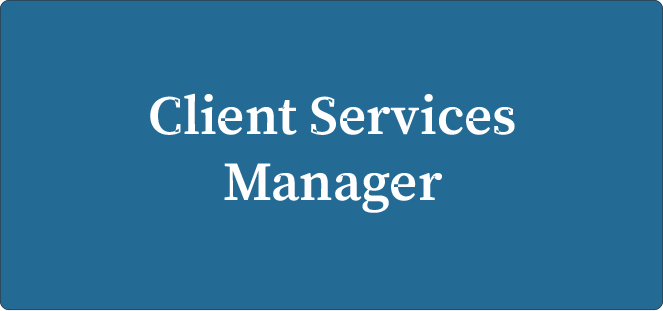 Client Services Manager